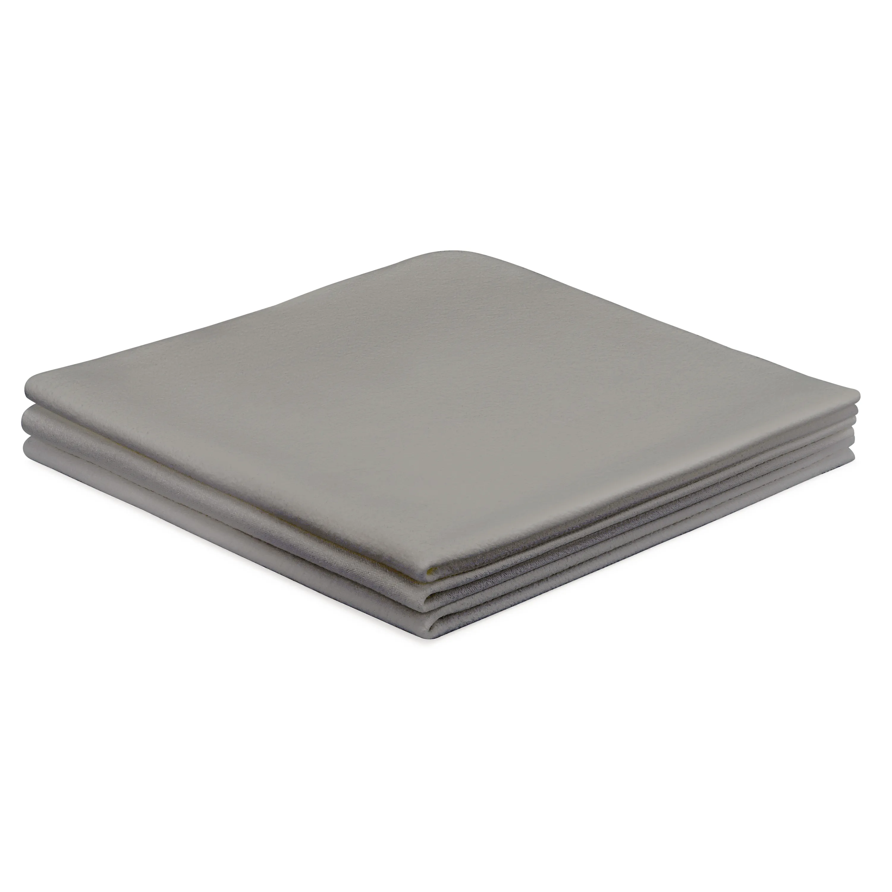 10"x10"  Mwipes Microfiber Suede Lens Cleaning Cloth - Pack of 10