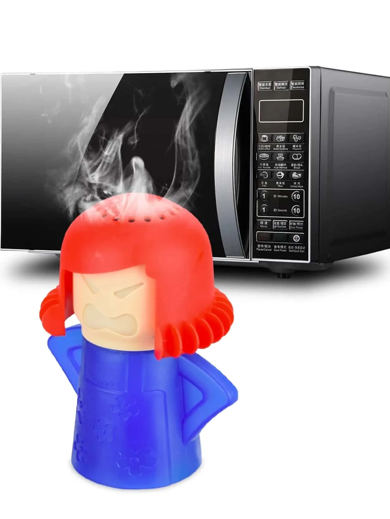 1pc Cartoon Microwave Cleaner