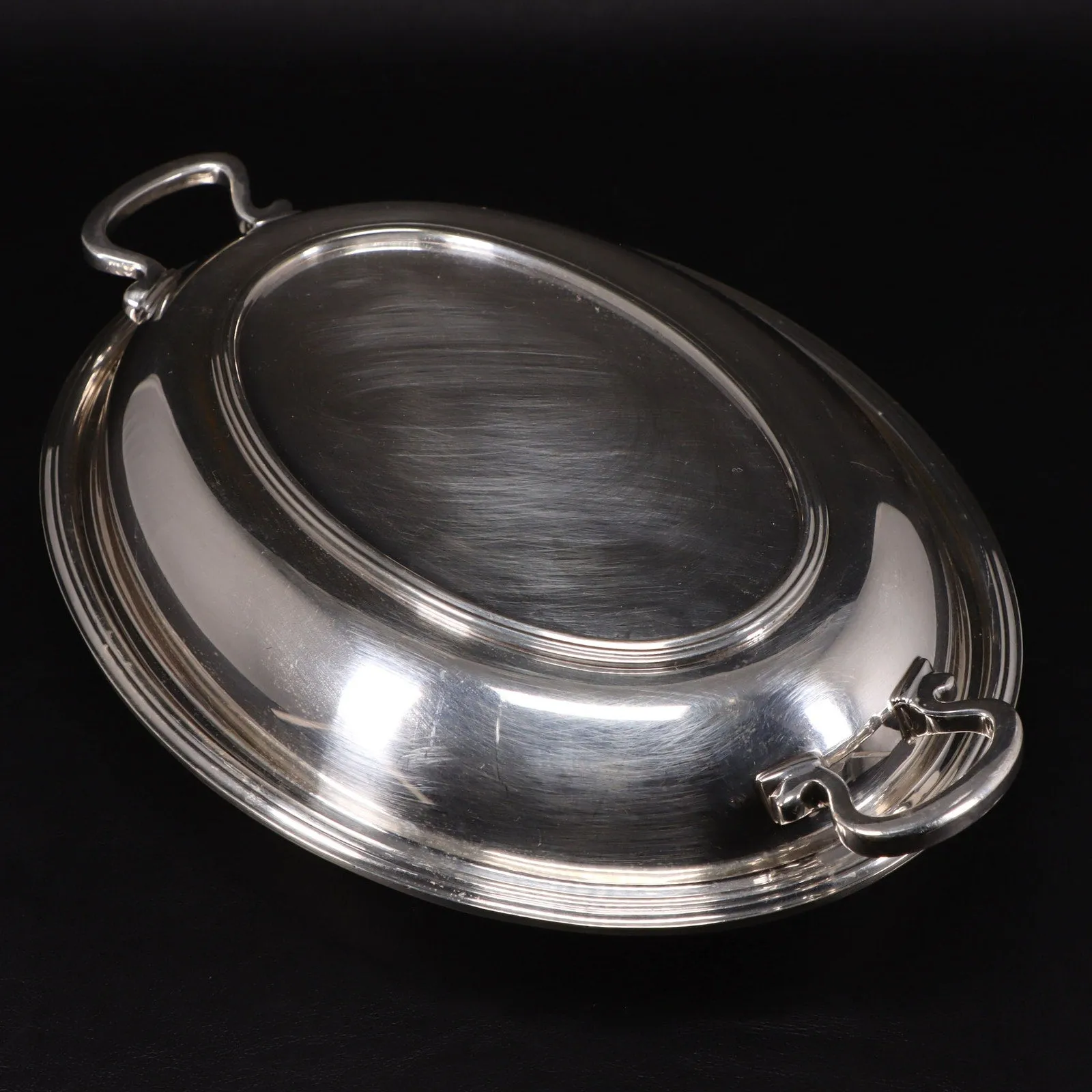 Adie Brothers Silver Plate Covered Casserole Dish 13325B / 29 Sheffiled Vintage