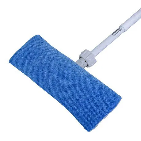 MicroNova MZSM6AA-14IR Microfiber Sterile Mop Heads with Foam Interior for SnapMop&trade; Mops, 5" x 14"