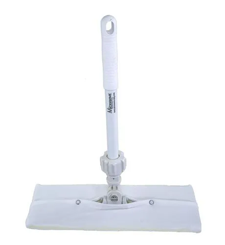 MicroNova MZSM6AA-14IR Microfiber Sterile Mop Heads with Foam Interior for SnapMop&trade; Mops, 5" x 14"
