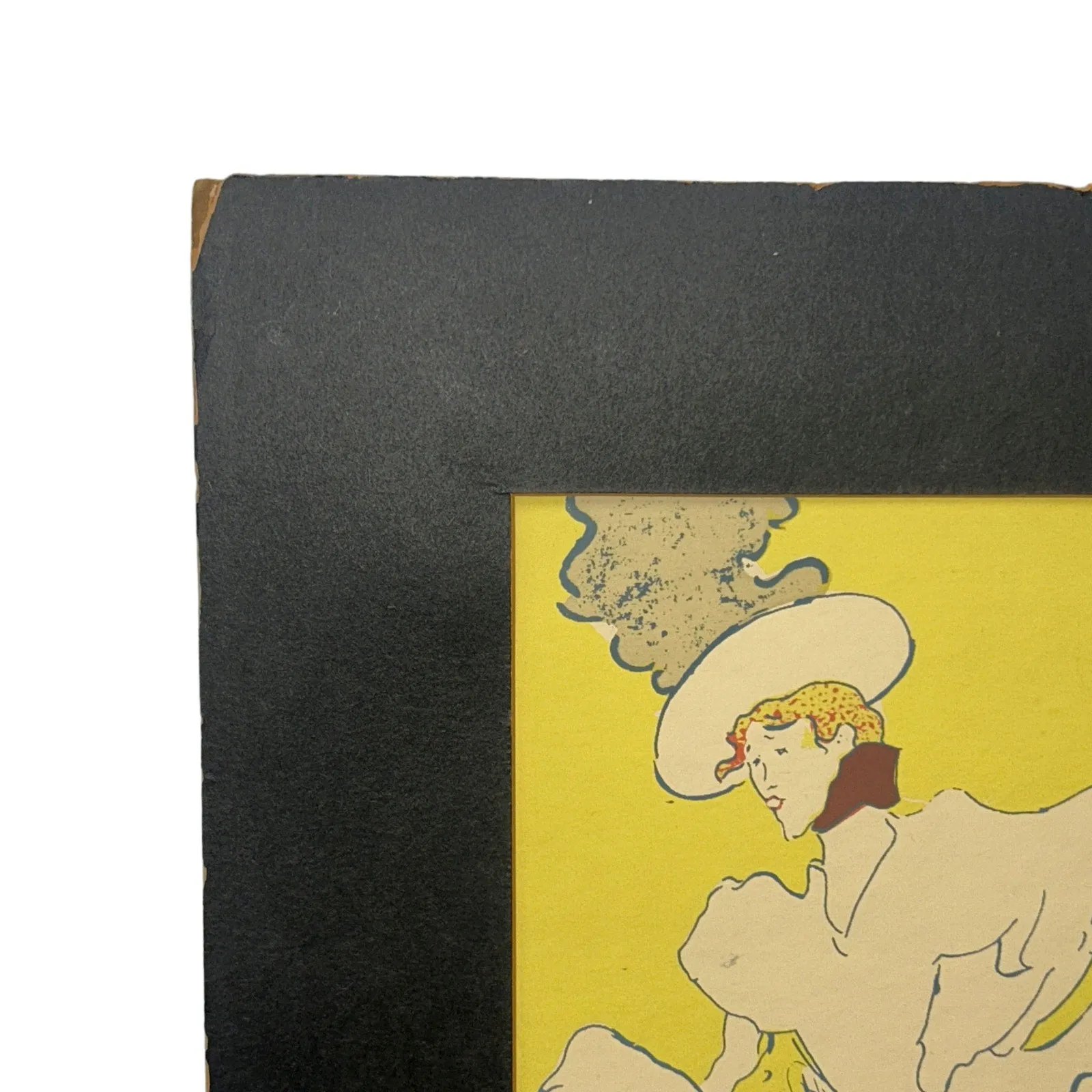 Toulouse-Lautrec Troupe de Mlle Eglantine Can Can Serigraph Silkscreen 24x29